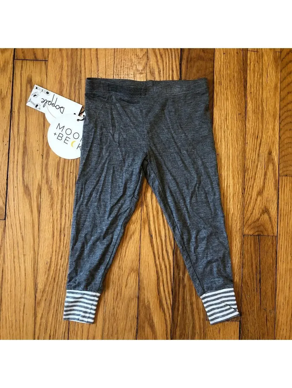Moon Beck NWT The Signature Legging Gray Leggings 3-6 Months